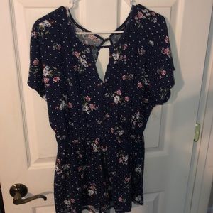 Floral romper